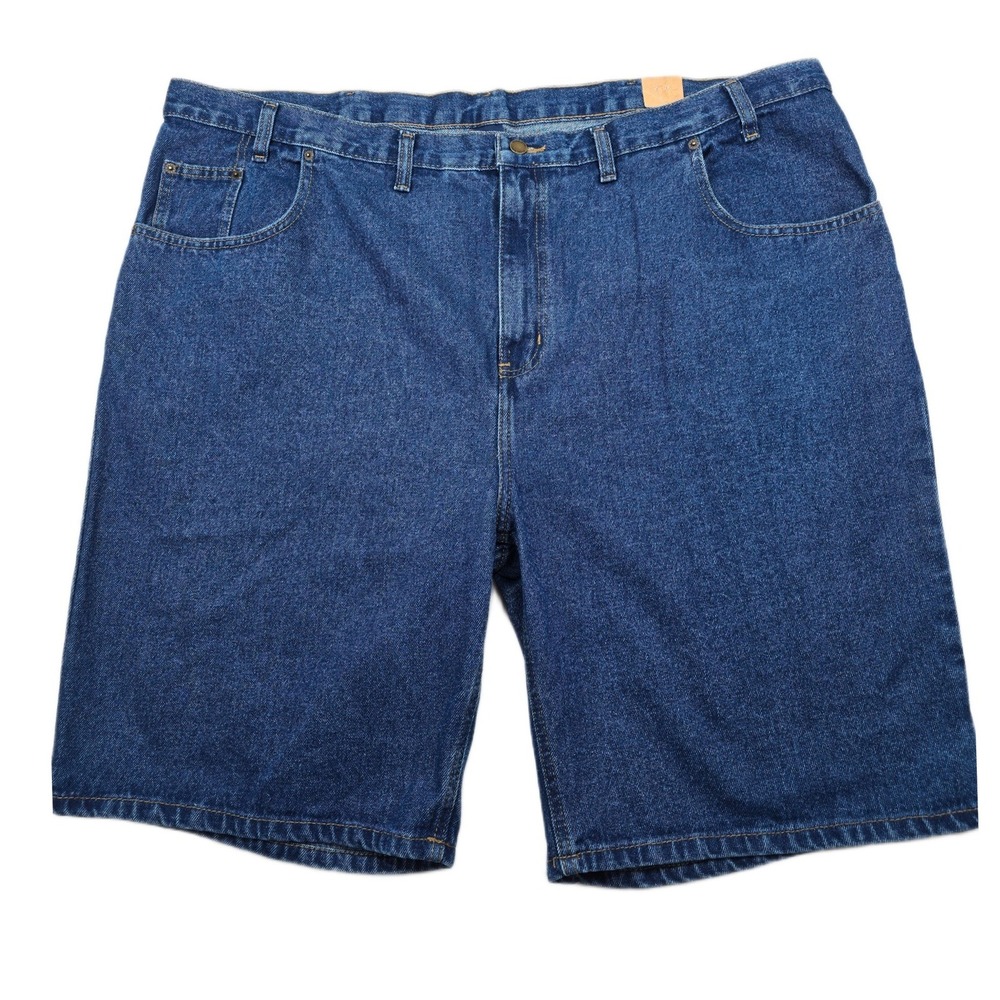 RK Brand Denim Shorts Mens 48 Blue Jean Relaxed‎ Fit Rural King Workwear NEW